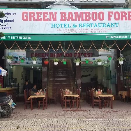 Cat Ba Green Bamboo Forest Dong Khe Sau Exteriör bild