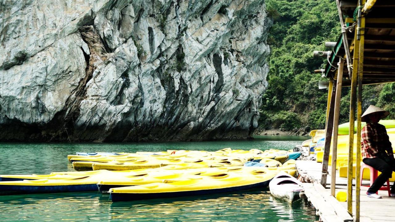 Cat Ba Green Bamboo Forest Dong Khe Sau Exteriör bild