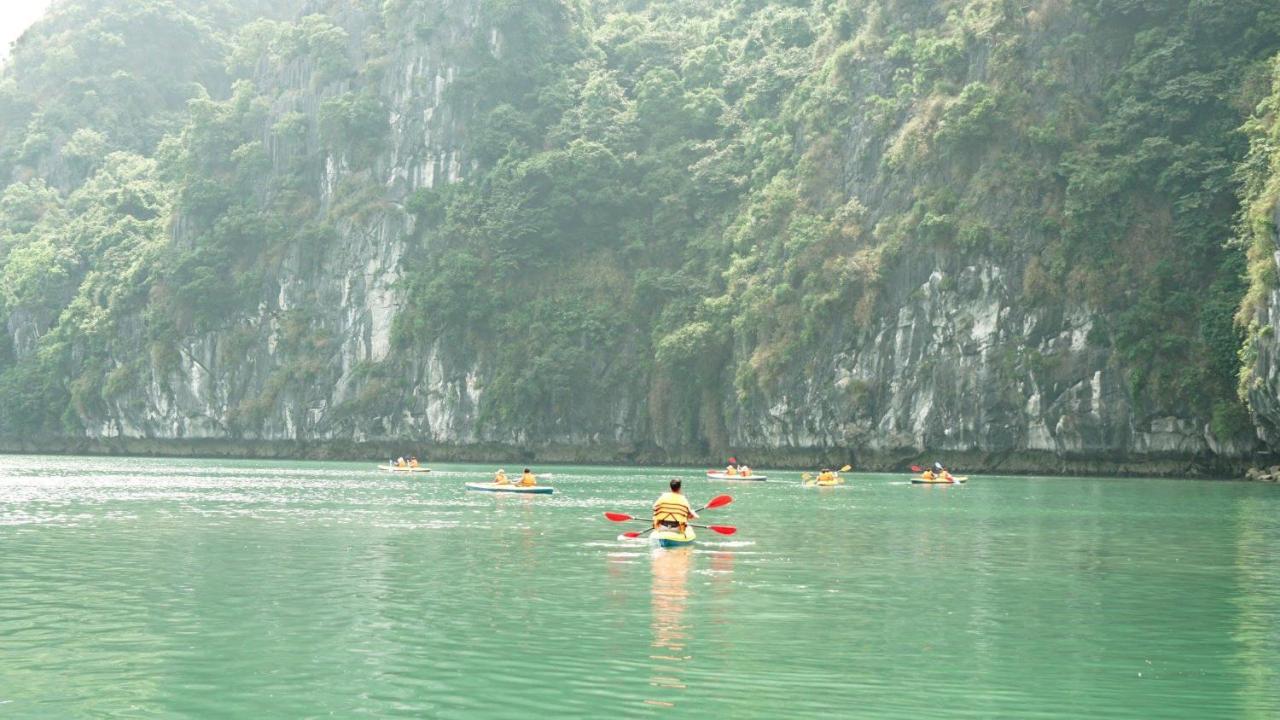 Cat Ba Green Bamboo Forest Dong Khe Sau Exteriör bild
