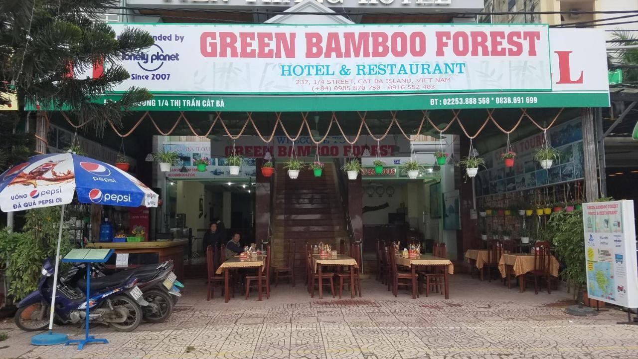 Cat Ba Green Bamboo Forest Dong Khe Sau Exteriör bild